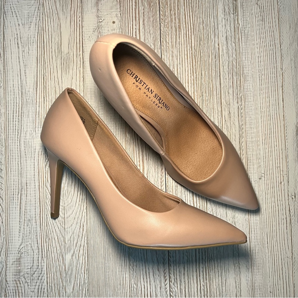 Christian Siriano Women's Beige Heels